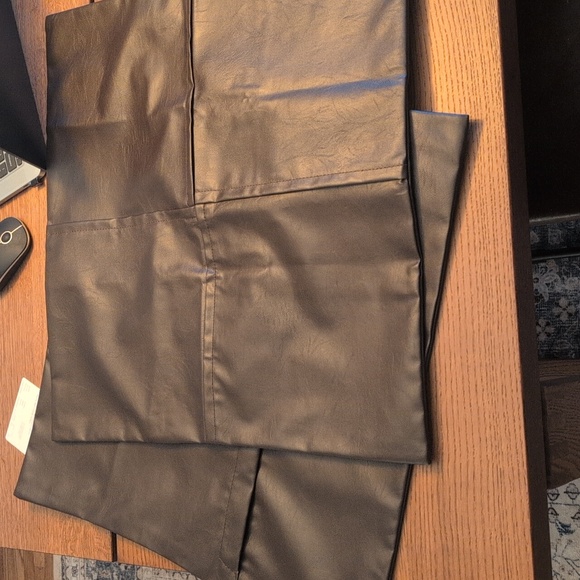 BRAWARM Faux Leather Throw Pillow Covers - Picture 3 of 3